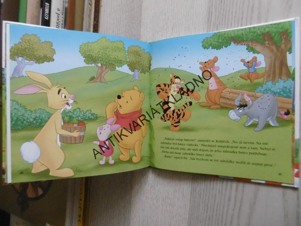 ČÍM JE UŽITEČNÝ HMYZ, MEDVÍDEK PÚ, WALT DISNEY, **an