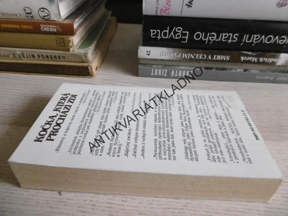 KOČKA, KTERÁ PROCHÁZÍ ZDÍ, ROBERT A. HEINLEIN, **an