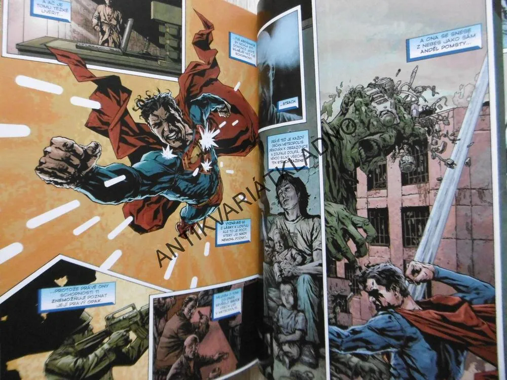 LEX LUTHOR, MUŽ Z OCELI, KOMIKS DC COMICS, **an