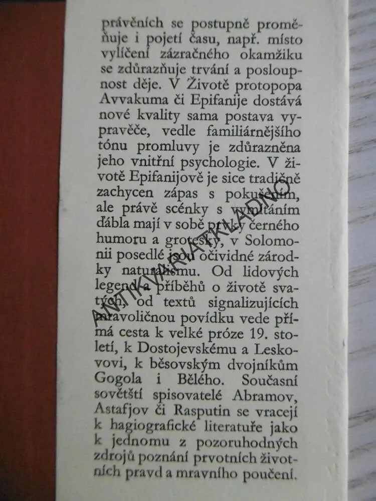 SMÍCH A BĚS, STARORUSKÉ HAGIOGRAFICKÉ PŘÍBĚHY, **an