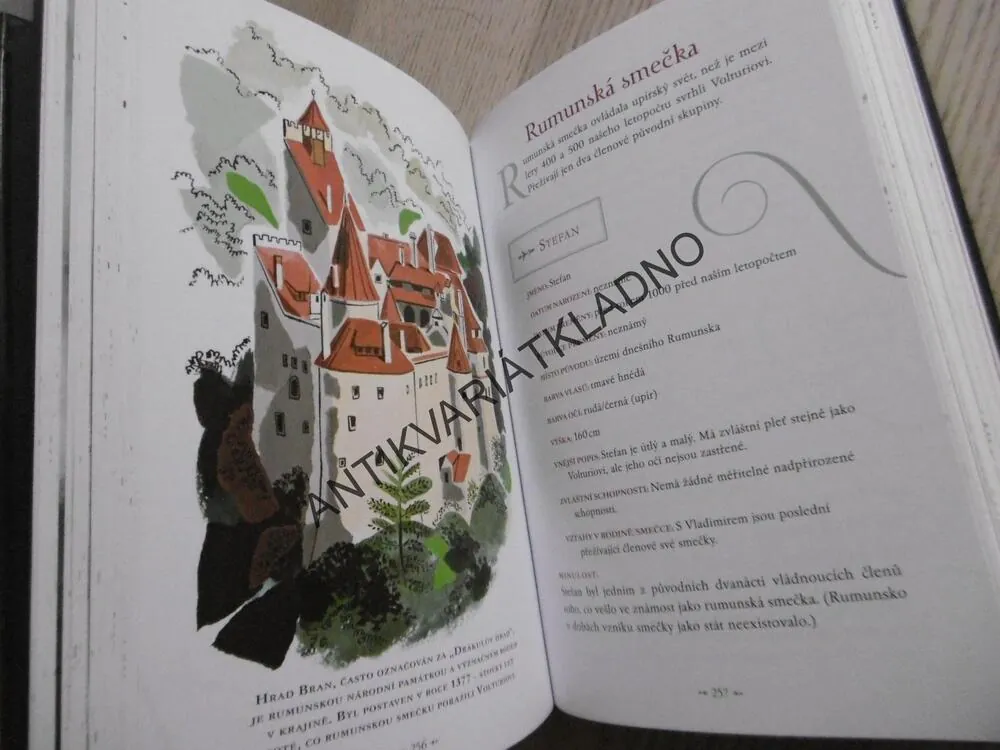 SÁGA STMÍVÁNÍ: OFICIÁLNÍ ILUSTROVANÝ PRŮVODCE, STEPHENIE MEYEROVÁ, **an