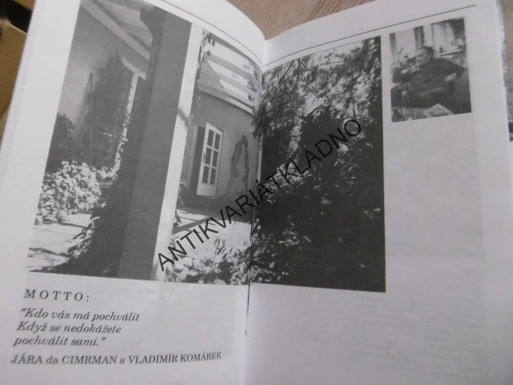 POJEDNÁNÍ O MÉ RADOSTNÉ CESTĚ OD KOLÉBKY KE KREMATORIU, VLADIMÍR KOMÁREK, **an