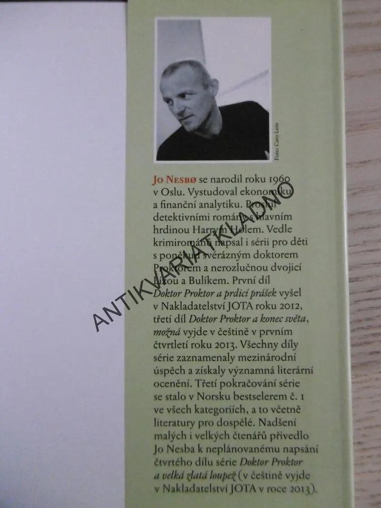 DOKTOR PROKTOR A VANA ČASU, JO NESBO, **an