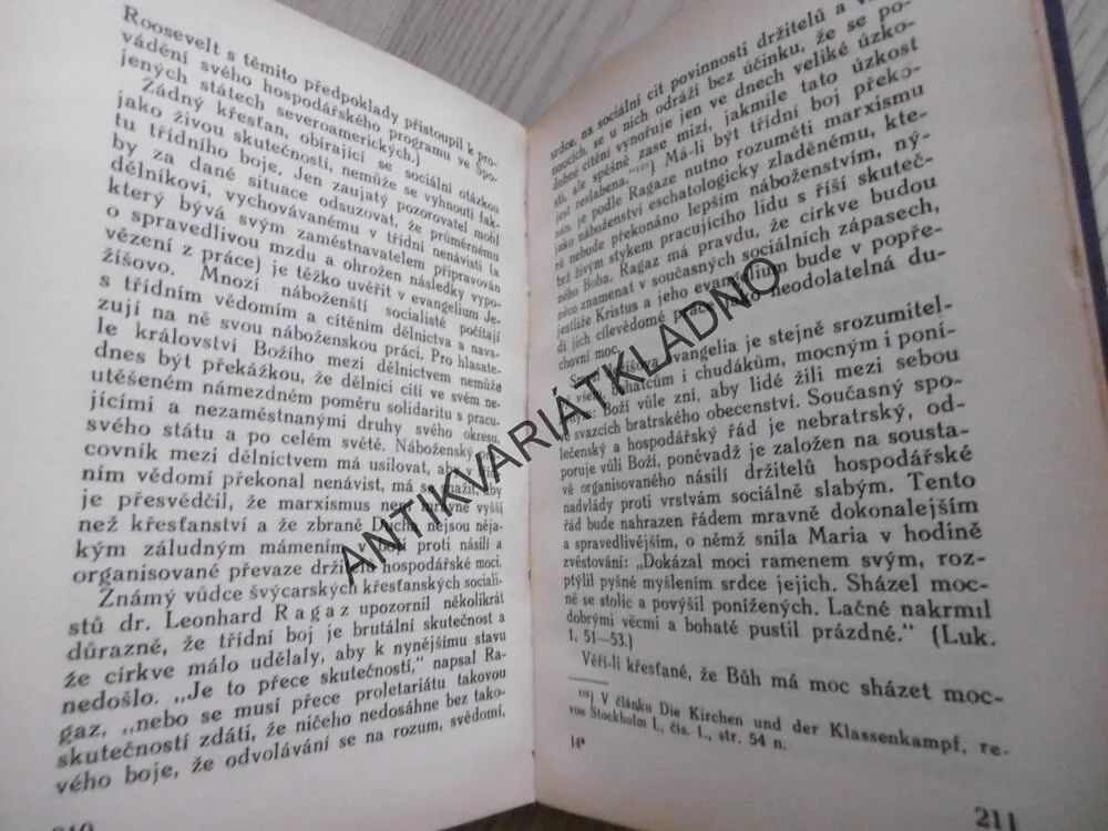 DUCHOVNÍ IDEÁLY ČESKOSLOVENSKÉ CÍRKVE, FRANTIŠEK M. HNÍK, **an
