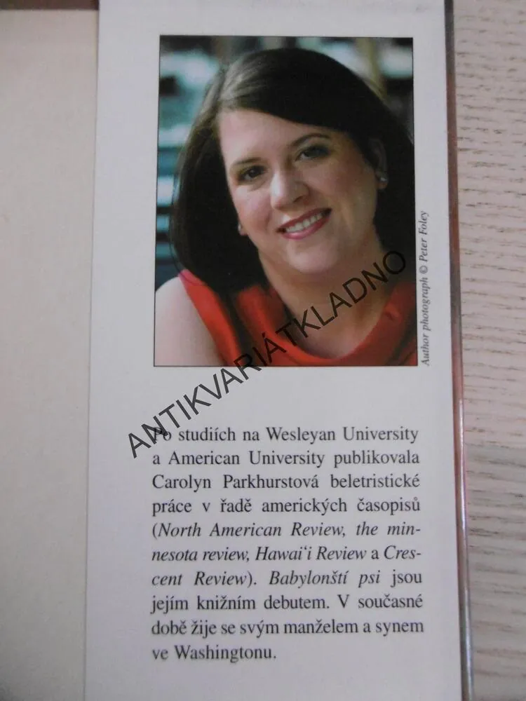 BABYLONŠTÍ PSI, CAROLYN PARKHURSTOVÁ, **an