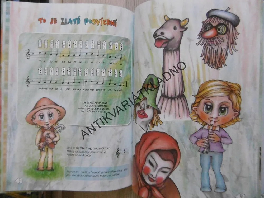 ZÁZRAČNÁ FLÉTNIČKA PRO ŠIKOVNÉ DĚTI, POUZE KNIHA, **an 