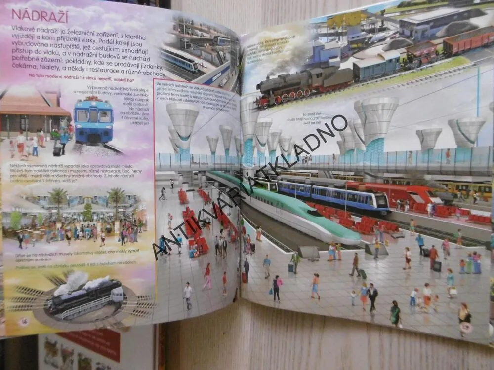 HLEDEJ A OBJEVUJ, VLAKY A ŽELEZNICE, **an