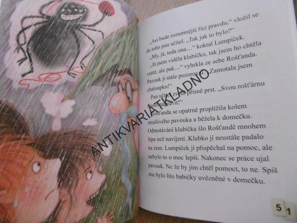 LUMPÍČEK A ROŠŤANDA, ZUZANA POSPÍŠILOVÁ, MARKÉTA VYDROVÁ, PRVNÍ ČTENÍ, **an