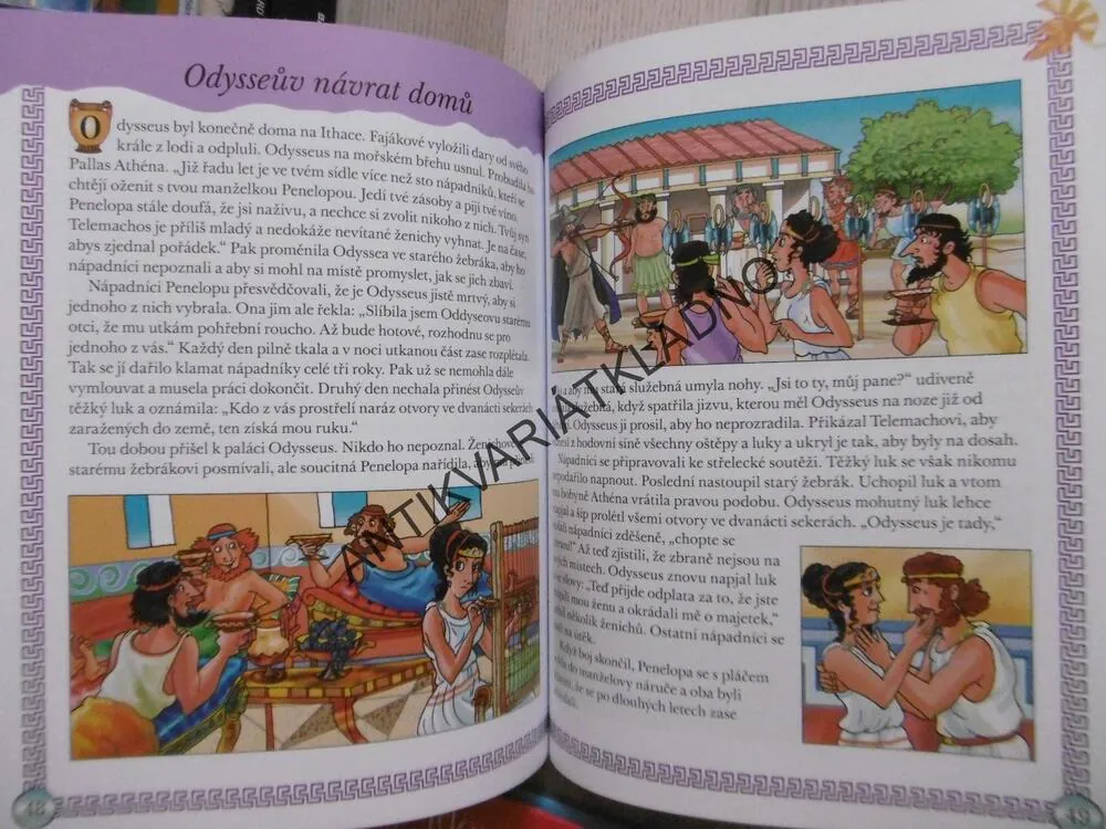 STARÉ ŘECKÉ BÁJE A POVĚSTI, JANA EISLEROVÁ, ANTONÍN ŠPLÍCHAL, **an