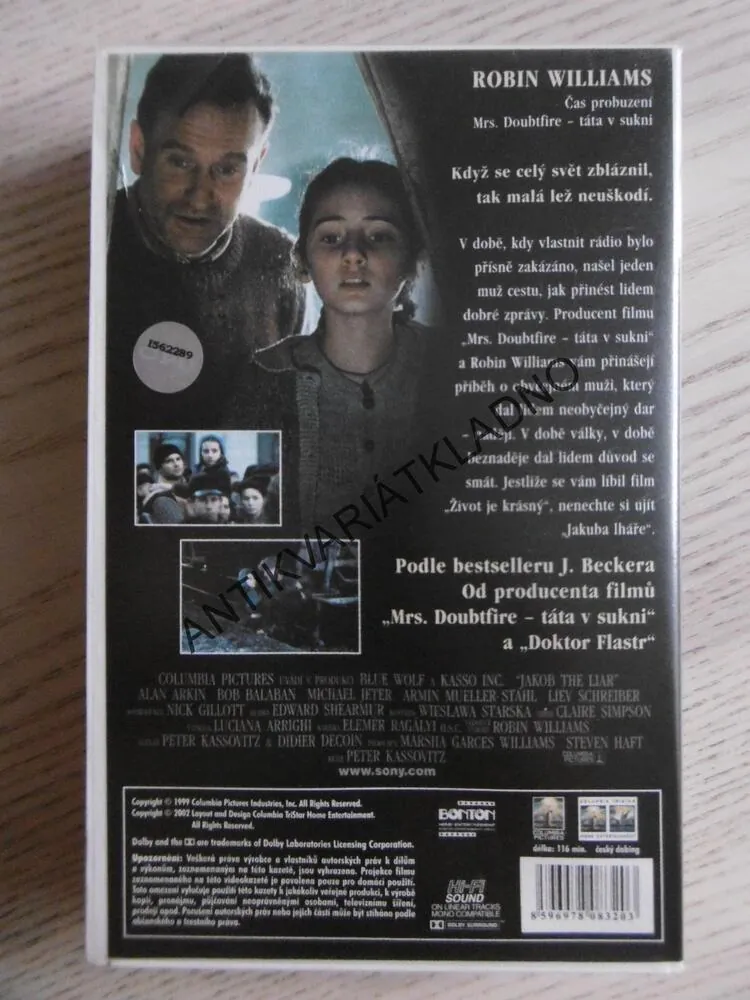 JAKUB LHÁŘ, ROBIN WILLIAMS, VHS