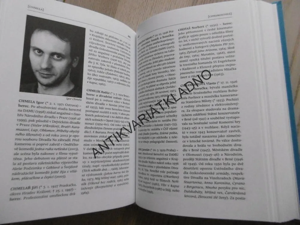 ČESKÝ FILM, HERCI A HEREČKY/I.DÍL: A-K, MILOŠ FIKEJZ, **an