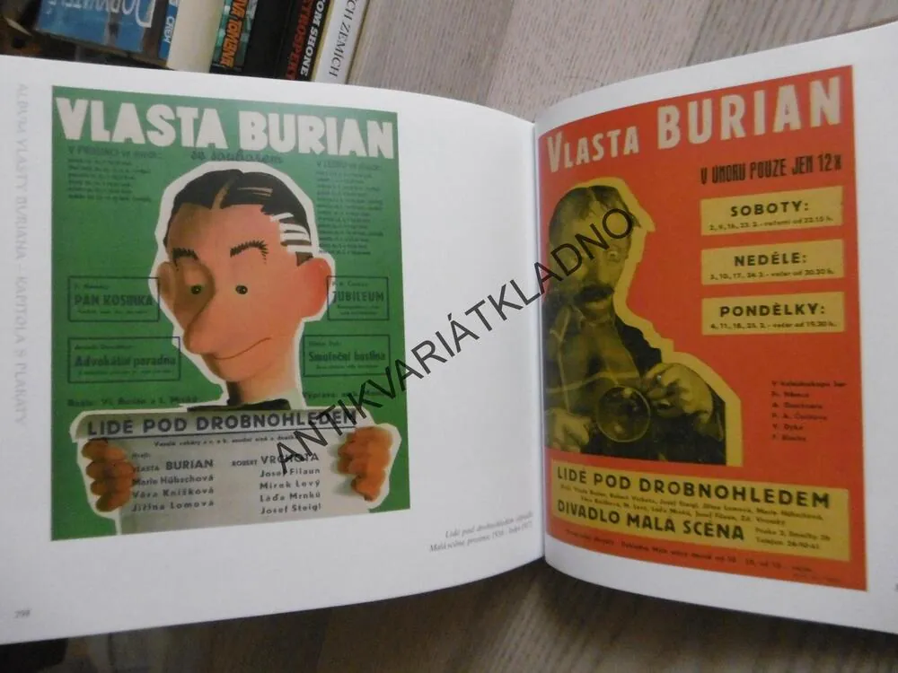 ALBUM VLASTY BURIANA, ONDŘEJ SUCHÝ, J. FARNÍK, **an