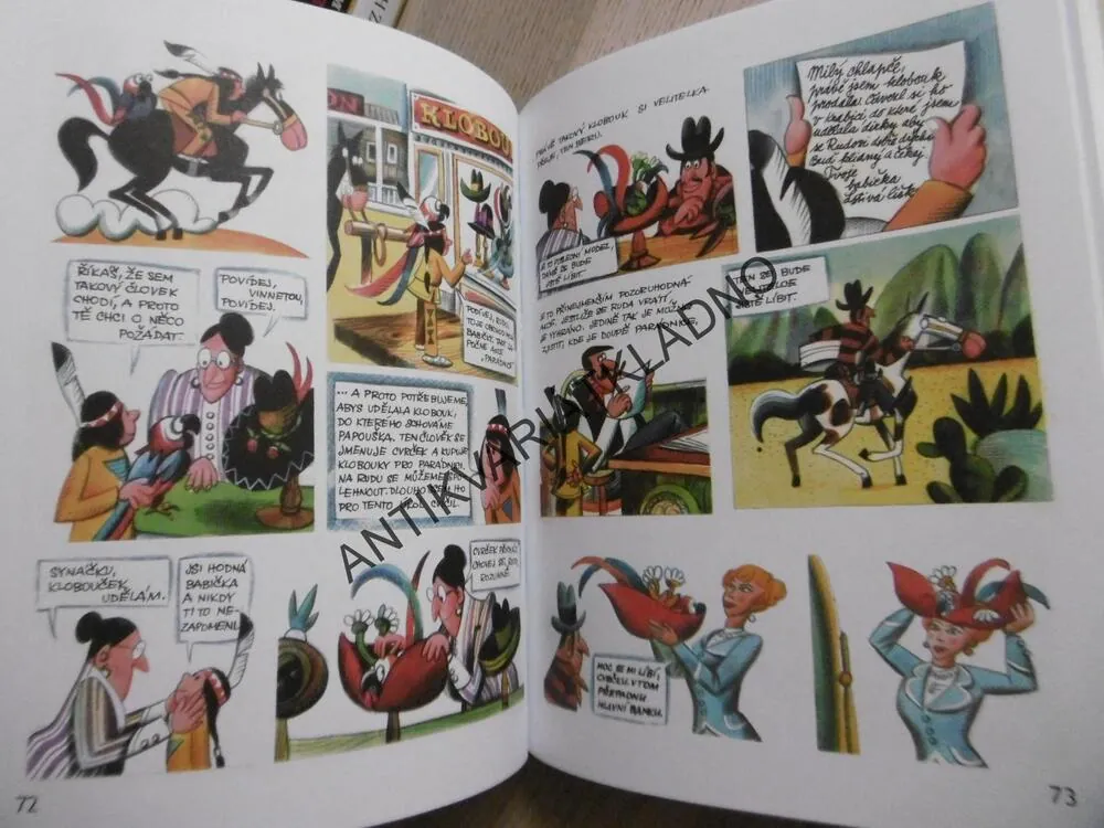 KNIHA KOMIKSŮ, KAREL FRANTA, **an