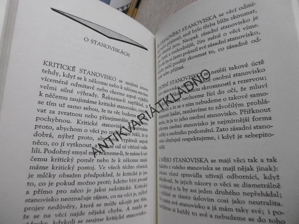 V ZAJETÍ SLOV, KAREL ČAPEK, **an