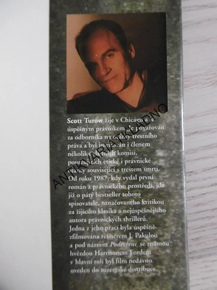 POCHYBENÍ, SCOTT TUROW, **an