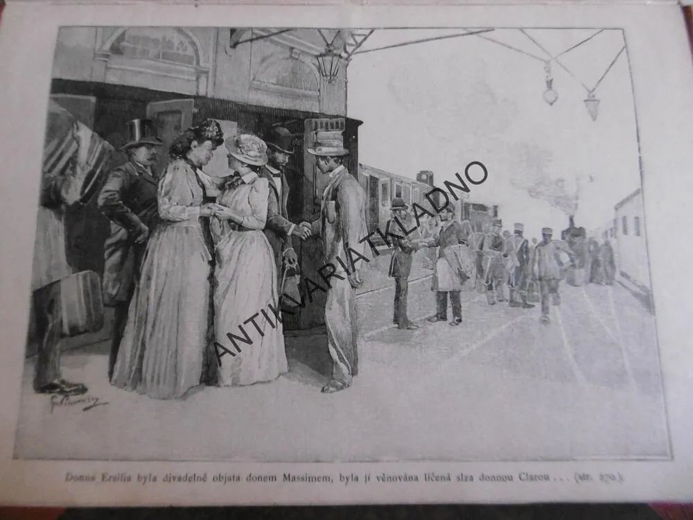 PŘEDČITATEL KNĚŽNIN, ANTON GIULIO BARRILI, 1892, **an