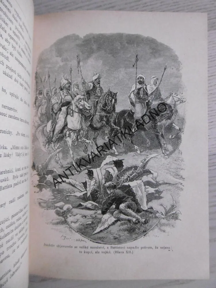 BÍLÝ KOS, ANTON GIULIO BARRILI, 1891, **an