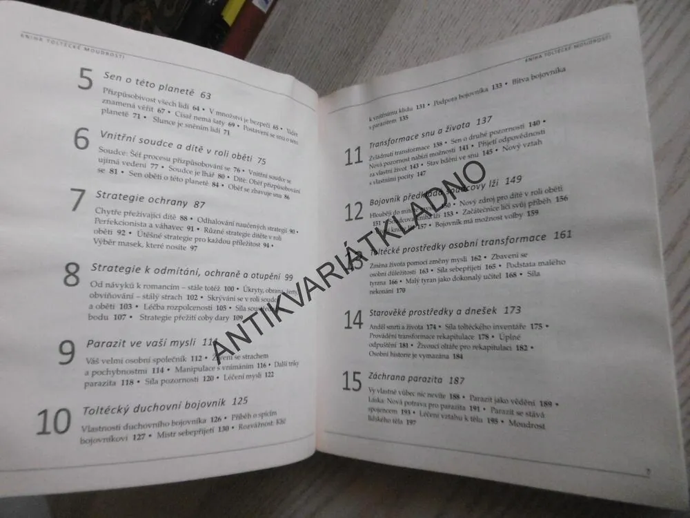 KNIHA TOLTÉCKÉ MOUDROSTI, ALLAN HARDMAN, **an