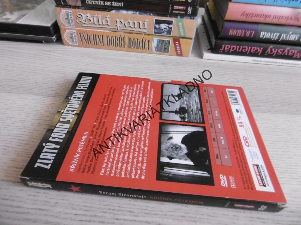 KŘIŽNÍK POTĚMKIN, DVD FILM