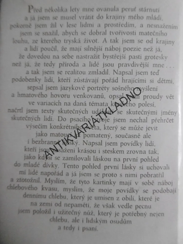 SLAVNOSTI SNĚŽENEK, BOHUMIL HRABAL, **an