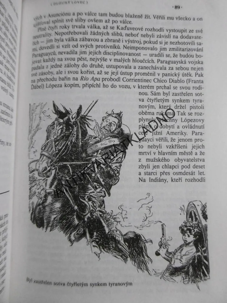 DLOUHÝ LOVEC, A.V. FRIČ, ZDENĚK BURIAN, 1985, **an