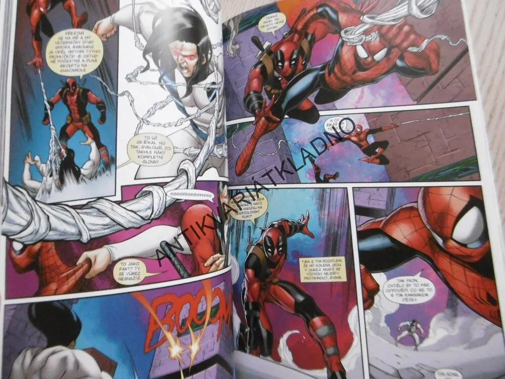 SPIDER-MAN, DEADPOOL, SPIDERMAN, NA VÝLETĚ, KOMIKS MARVEL, **an
