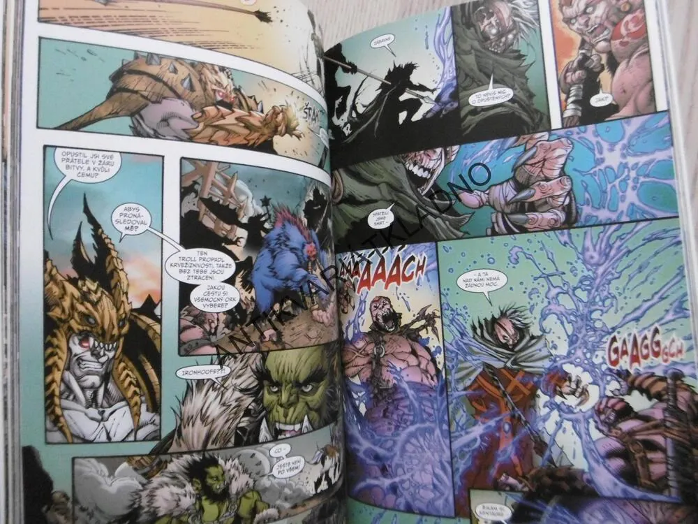 WORLD OF WARCRAFT, POKREVNÍ PŘÍSAHA, KOMIKS MARVEL, **an