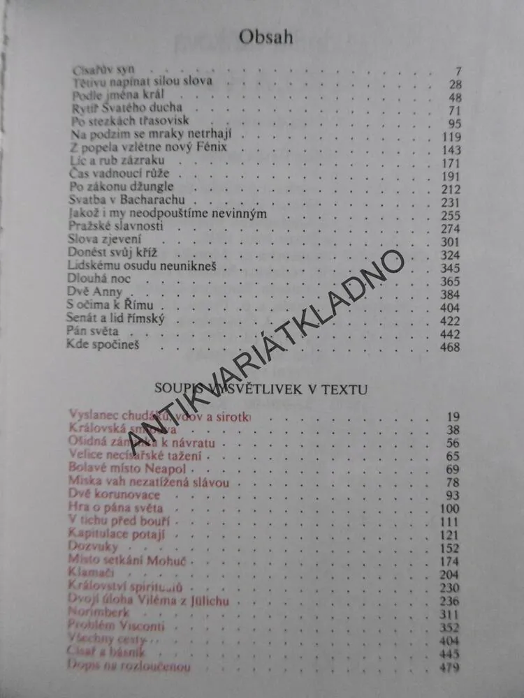 OREL A HAD, LUDMILA VAŇKOVÁ, **an