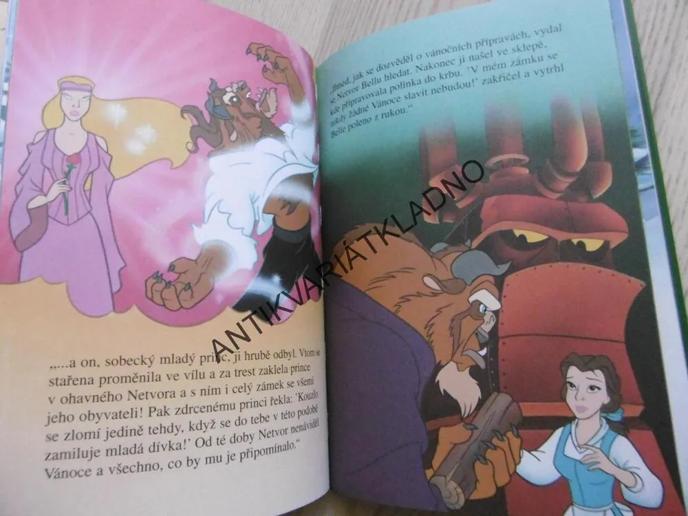 KRÁSKA A ZVÍŘE, KOUZELNÉ VÁNOCE, WALT DISNEY, **an