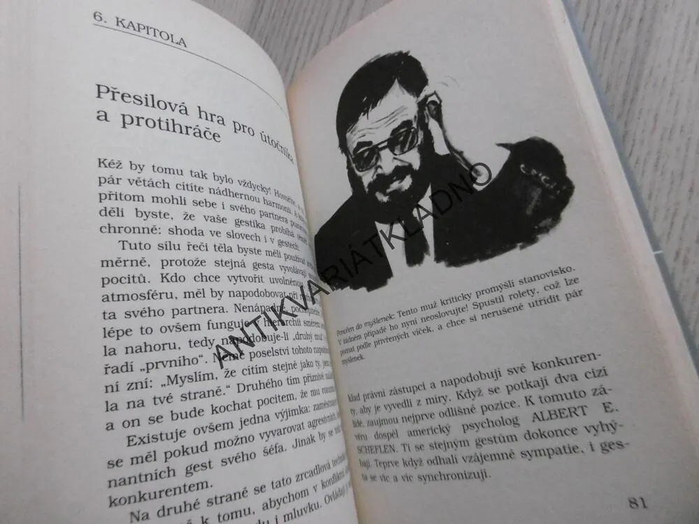 MLUVÍME TĚLEM, ERHARD THIEL, ŘEČ TĚLA PROZRADÍ VÍC NEŽ TISÍC SLOV, **an
