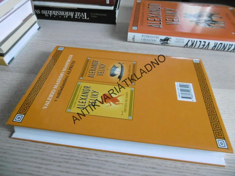 ALEXANDR VELIKÝ, VĚŠTBA AMÓNOVA,, VALERIO MASSIMO MANFREDI, **an