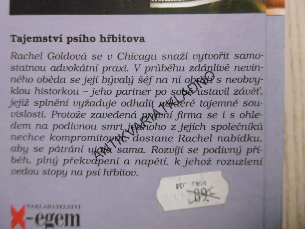 TAJEMSTVÍ PSÍHO HŘBITOVA, MICHAEL A. KAHN, **an