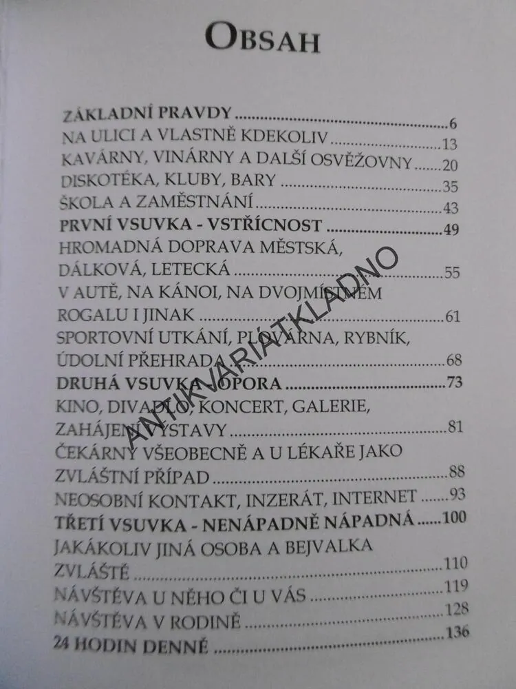 JAK SBALIT MUŽE, OTMAR CHADIM, **an