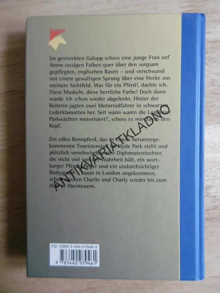GEFÄHRLICHES SPIEL, KARIN MÜLLER,KŮŇ, KONĚ, NĚMECKY