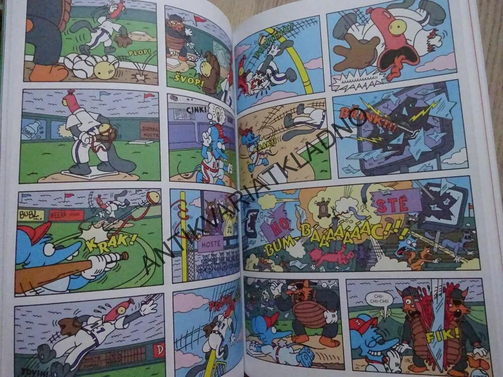 SIMPSONOVI, PROMENÁDA, KOMIKS, **an