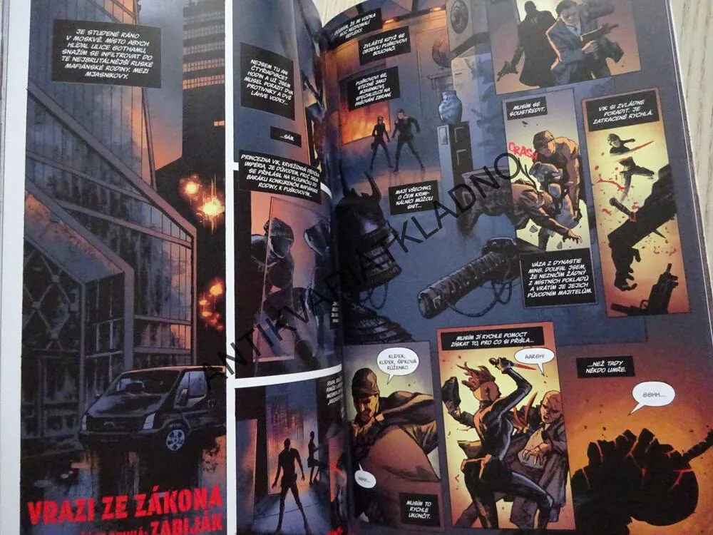ALL STAR BATMAN, PRVNÍ SPOJENEC, KOMIKS DC COMICS, **an