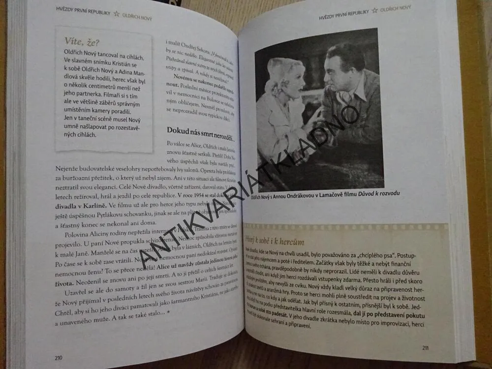 HVĚZDY PRVNÍ REPUBLIKY, **an