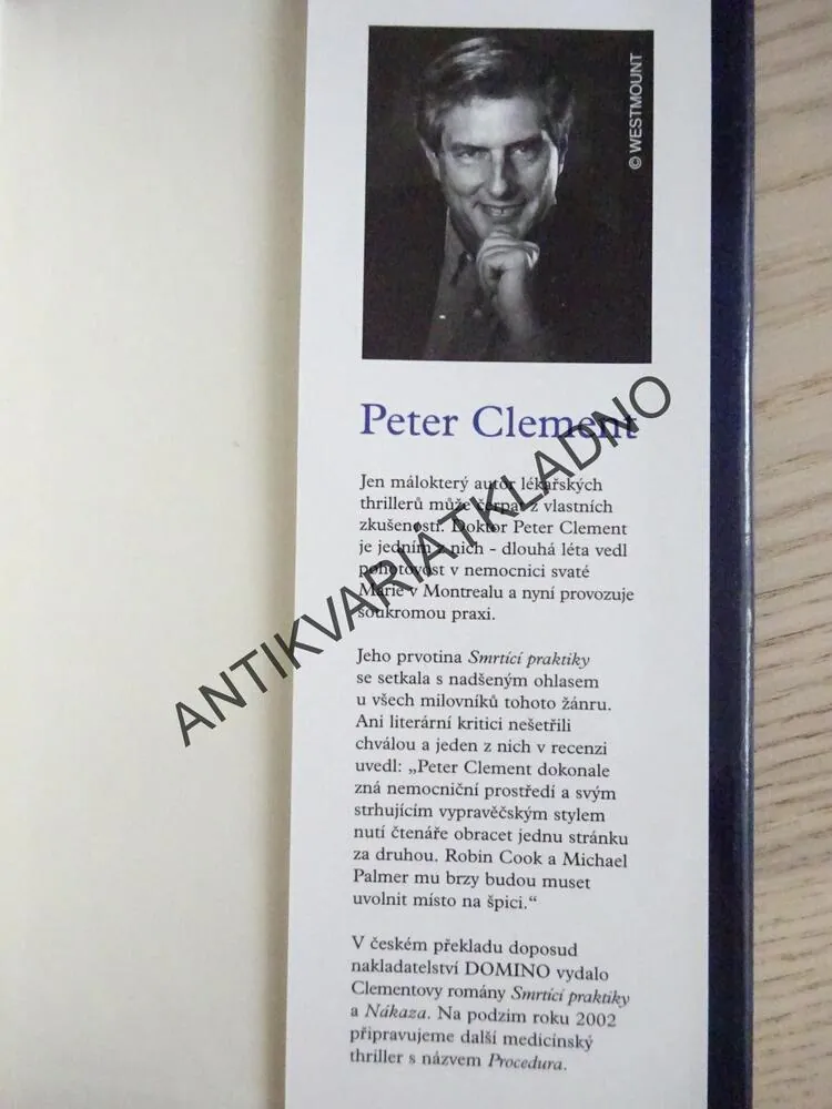 LABORATOŘ, PETER CLEMENT, **an