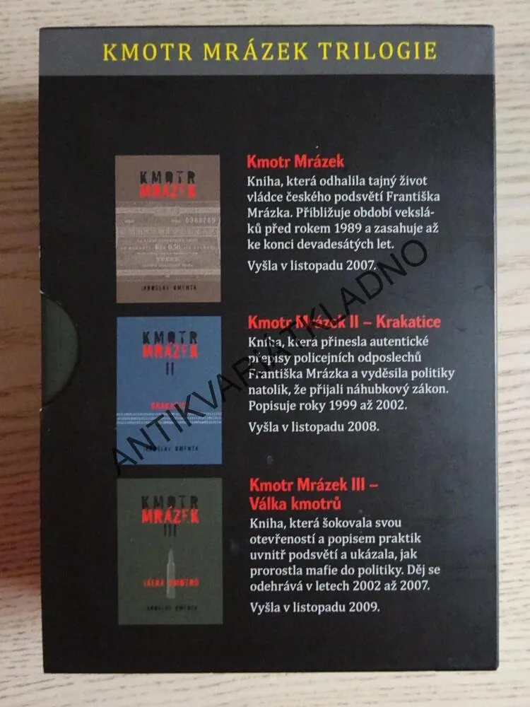 PŘÍBĚH KMOTRA, KMOTR MRÁZEK TRILOGIE, JAROSLAV KMENTA, **an