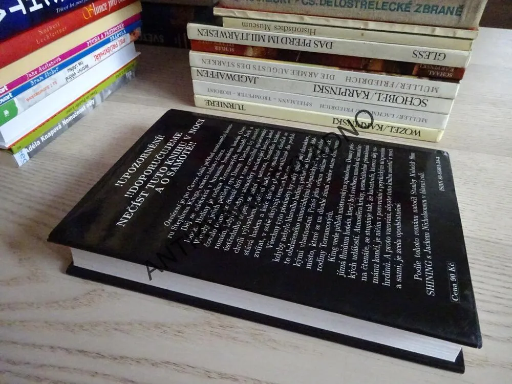 OSVÍCENÍ, STEPHEN KING, **an