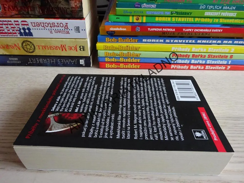 SEKERA A SKÁLA, MEČ A ŽÁR, ROBERT M. WEGNER, **an