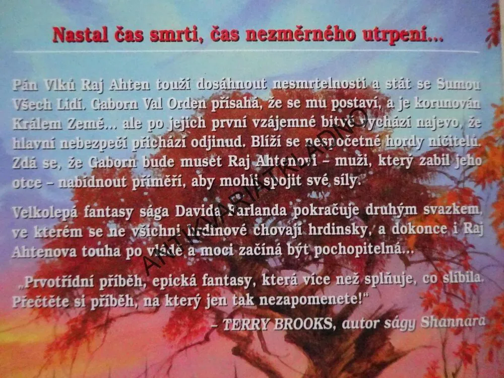 RUNOVLÁDCI, 1-2, VLČÍ BRATRSTVO, SUMA VŠECH LIDÍ, DAVID FARLAND, **an