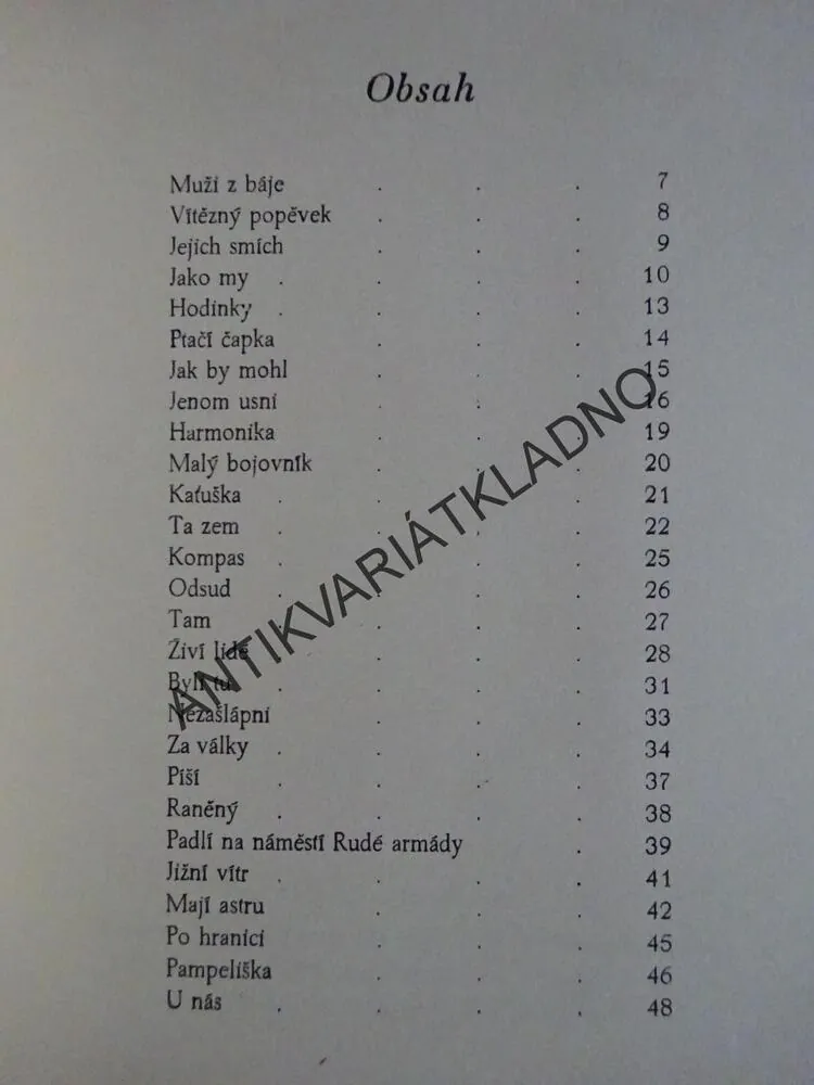 BYLI TU, KAREL KAPOUN, 1948