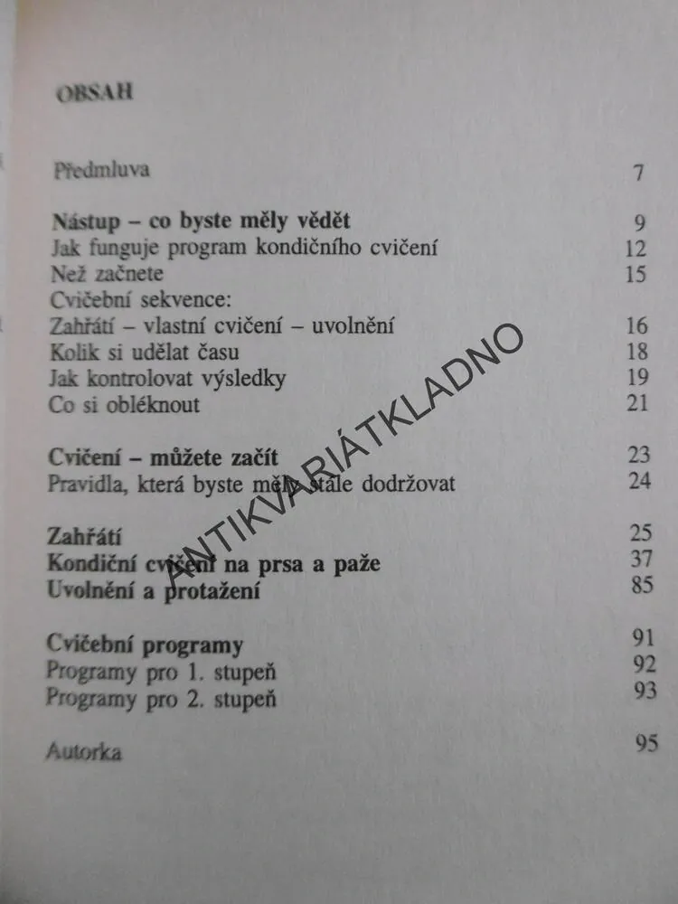 BODYTRAINER, PRSA A PAŽE, SABINE LETUWNIKOVÁ, **an