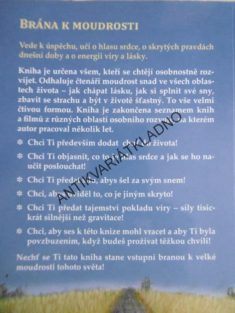 BRÁNA K MOUDROSTI, MARTIN JASOVSKÝ, **an