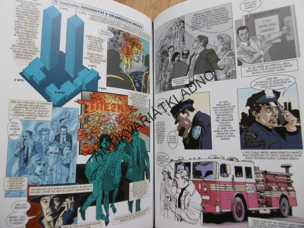 ZPRÁVA O 11. ZÁŘÍ., KOMIKS, JACOBSON, COLÓN, **an