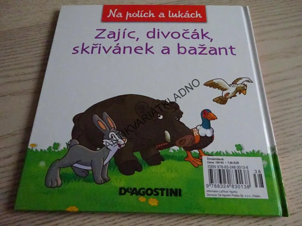 ZAJÍC, DIVOČÁK, SKŘIVÁNEK A BAŽANT, NA POLÍCH A LUKÁCH 16, **an