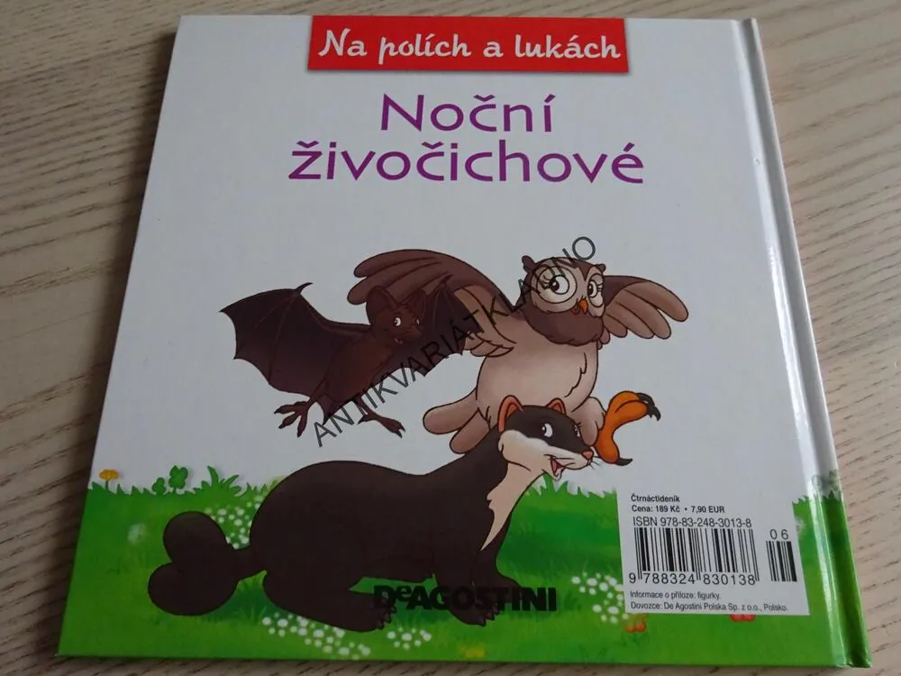 NOČNÍ ŽIVOČICHOVÉ, NA POLÍCH A LUKÁCH 26, **an
