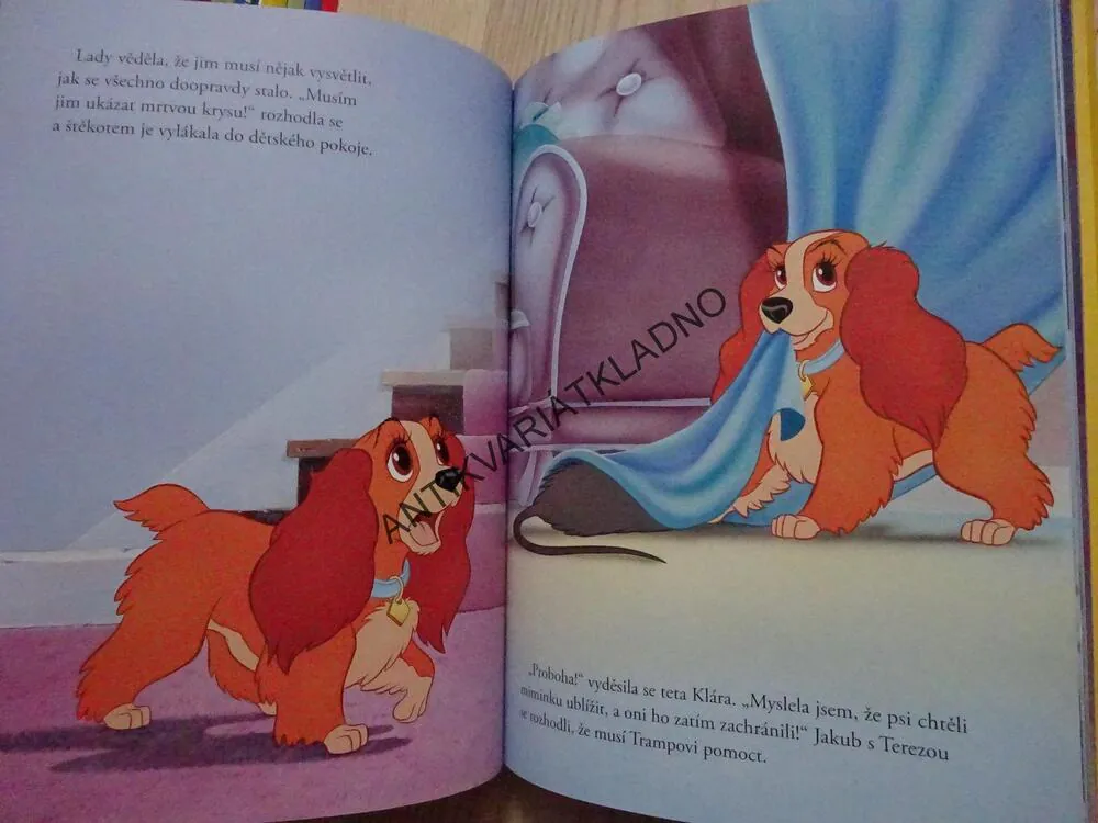 PETR PAN, LADY A TRAMP, DISNEY, **an