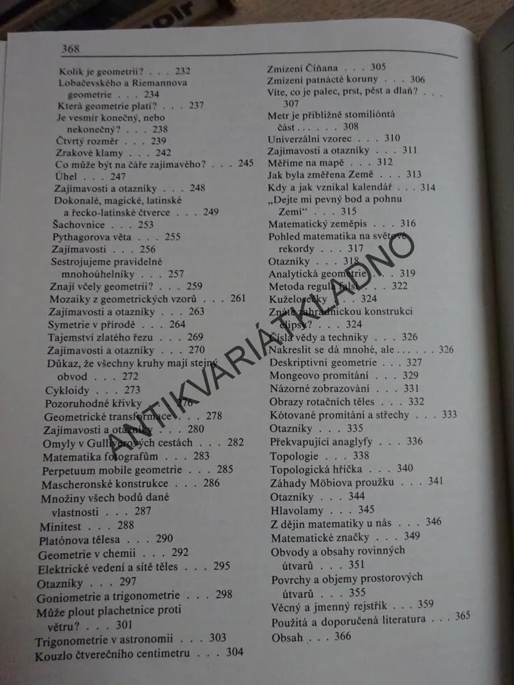 MATEMATIKA KOLEM NÁS, ZDENĚK OPAVA, **an